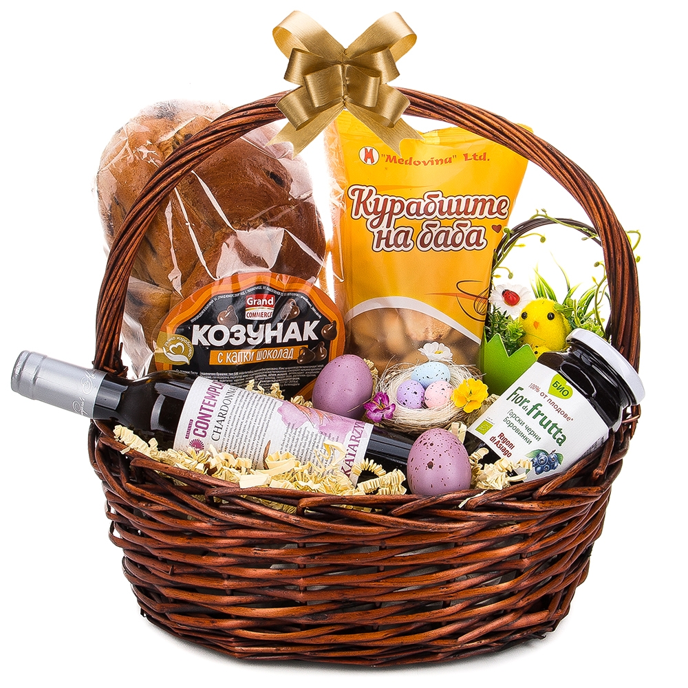 Подаръчна кошница за Великден - 930