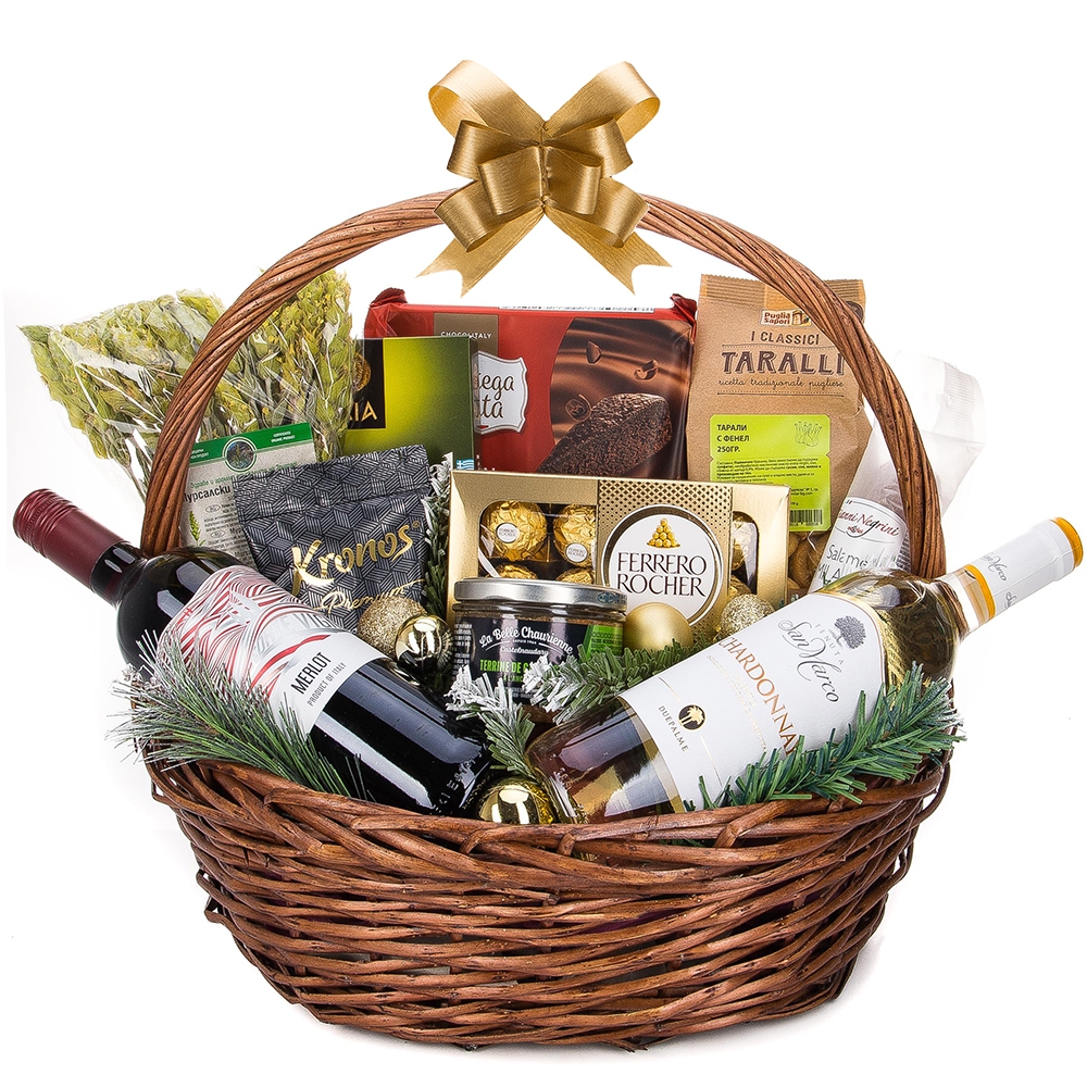 Коледна Подаръчна Кошница The Basket - 943 