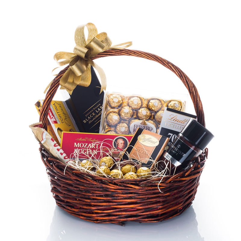 Луксозна Подаръчна Кошница Black Label - 101