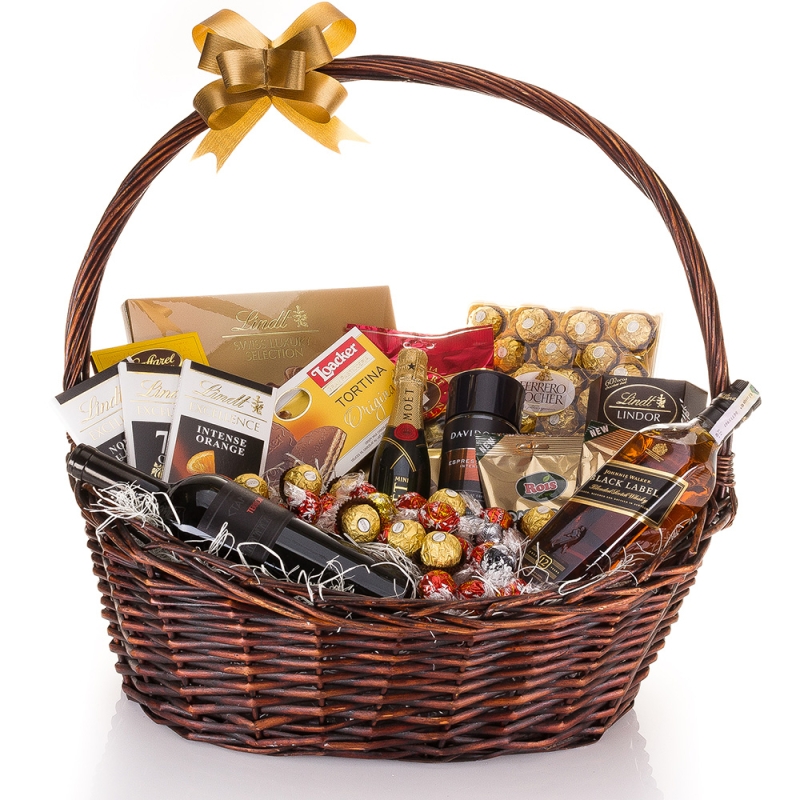 Гигантска Златна Подаръчна Кошница The Basket - 146