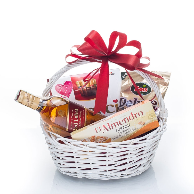 Подаръчна кошница Red Label малка - 125