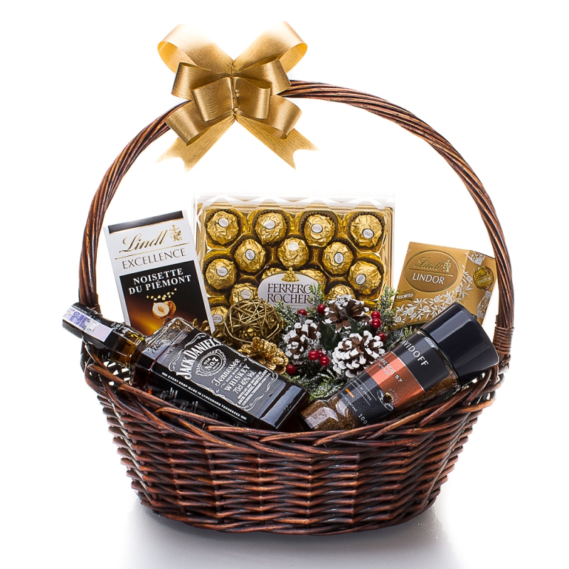 Коледна Подаръчна Кошница The Golden Jack The Basket - 194