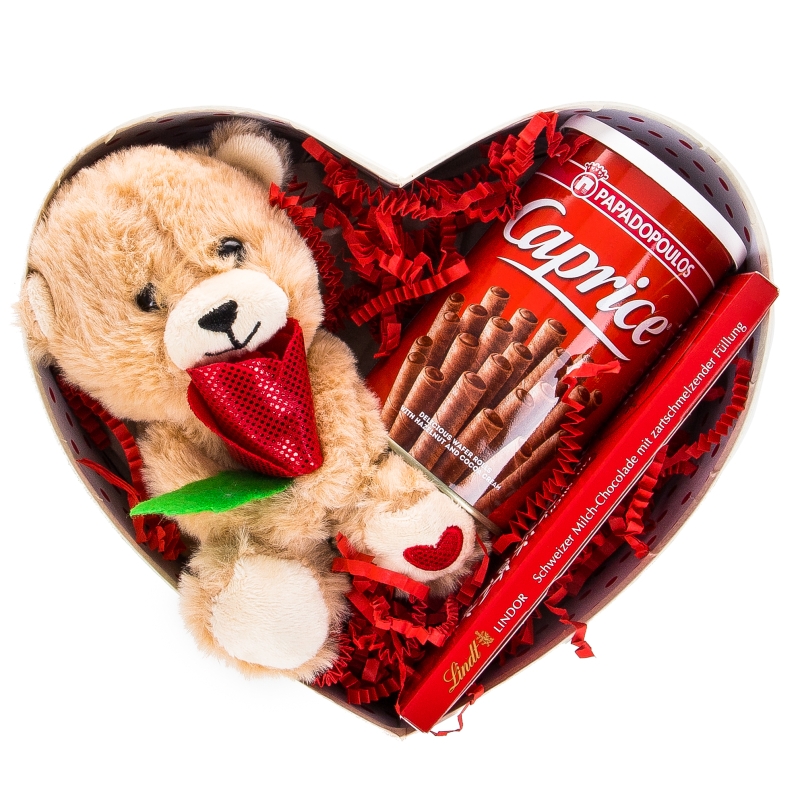 Малка подаръчна кутия сърце The Basket - 732